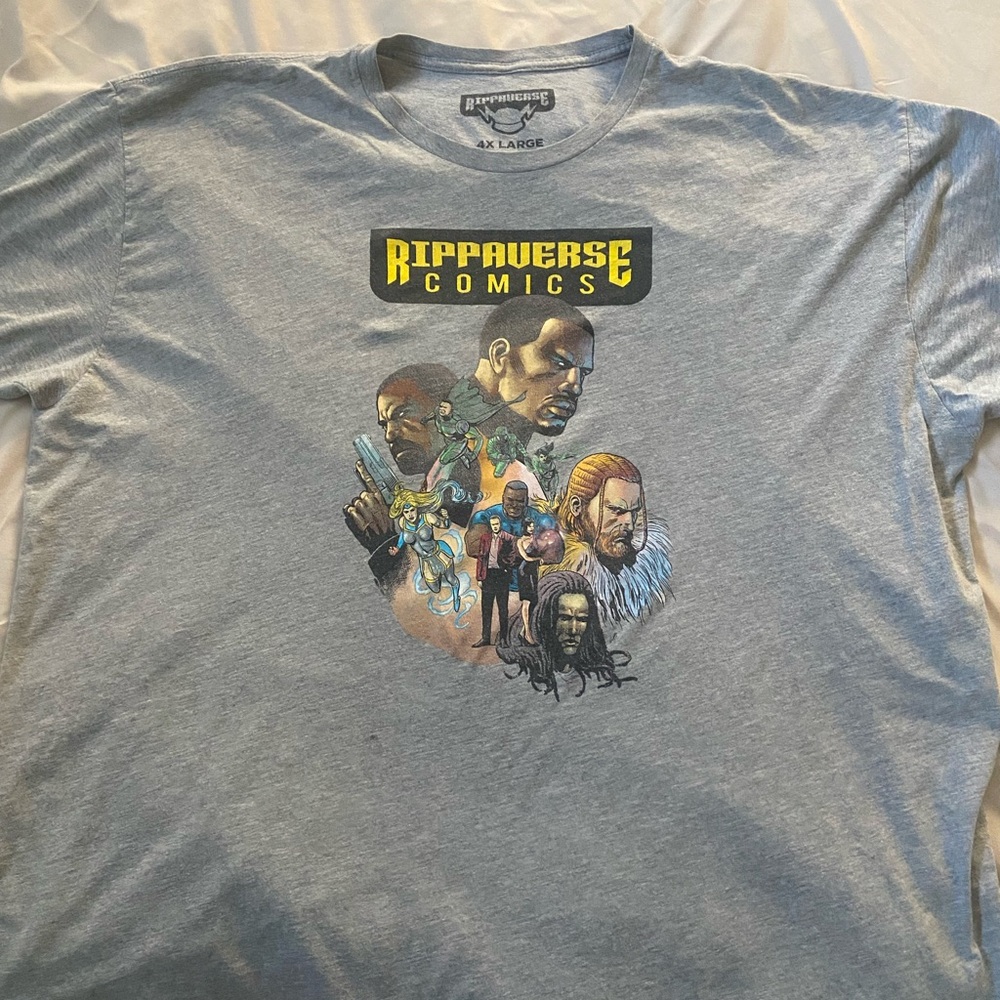 Rippaverse Comics Men's T-Shirt size 4xl fits more